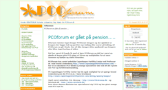 Desktop Screenshot of pcoforum.dk